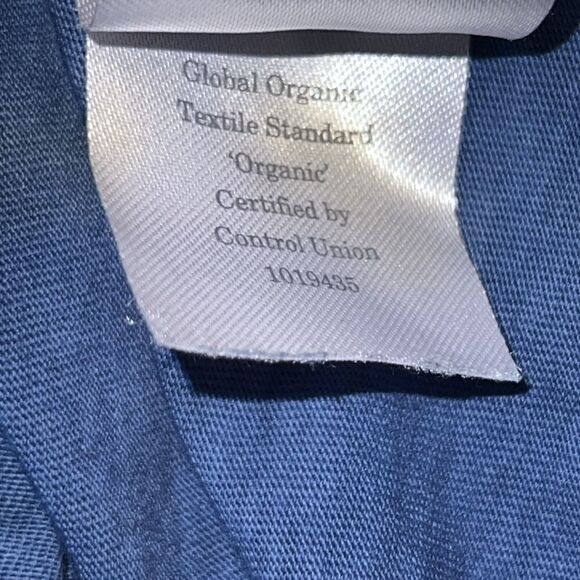 EVERLANE UNIFORM Navy Blue Organic Cotton Shirt-M - Picture 10 of 10